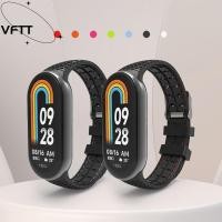 ราคา Vfttสายยาง,แฟชั่นซิลิโคนสากลนาฬิกาสายรัดข้อมือ,สร้อยข้อมือกีฬานาฬิกาอุปกรณ์เสริมสายนาฬิกานุ่มสําหรับวง8 เอ็นเอฟซี สายนาฬิกา (50001354063)