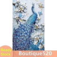 ราคา ใหม่ 5D DIY เจาะรูปพิเศษภาพวาดเพชรนกยูงชุดงานฝีมือปักครอสติช [boutique520.th] (29626500886)