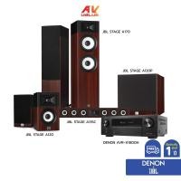 ราคา Premium Stage HD 1 (Denon AVR-X1800H & JBL Stage A170+A120+A135C+A120P) ชุดโฮมเธียเตอร์ (40304993942)