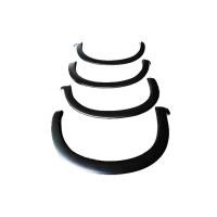 ราคา คิ้วล้อ/ซุ้มล้อ/โป่งล้อ 3นิ้ว อีซูซุ ดีแม็ก Isuzu D-max 2012-2019 แบบเรียบ รุ่นเตี้ย/สูง ดำด้าน (5232990366)