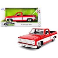 ราคา รถโมเดลกระบะ JADA31608 เปิดประตู กระโปรงหน้า-หลัง ได้ 1985 chevy c-10 1/24 สีแดง (4844171523)
