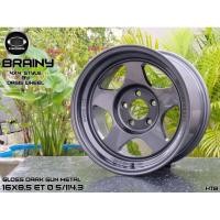 ราคา 16 (ราคา1วง) ล้อแม็กขอบ 16 กว้าง 8.5 ออฟ 0 สเปคพิเศษ 5รู114 ราคา พร้อมส่ง (29319243788)