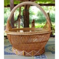ราคา ตะกร้าอเนกประสงค์ OTOP กลุ่มจักสาน กระเช้าของขวัญ กระเช้าผลไม้ กระเช้าใส่แบรนด์ ตะกร้าหมาก ตะกร้าใส่ของฝาก (6234657611)