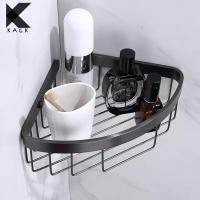 ราคา Kagk1 หลายประเภท ที่วางของ ในห้องน้ำ ชั้นวางของ ที่เก็บของ เข้ามุม ชั้นอลูมิเนียมติดผนัง ติดตั้งได้2แบบ ดีไซน์สวย (16494803334)