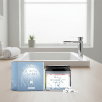 ราคา ยาสีฟันเม็ด Oralhoe สูตรอ่อนโยนสําหรับขจัดคราบ ป้องกันฟันผุ และฟอกฟันขาว (47750203199)