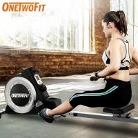 ราคา OneTwoFit Air Rowing Machine เครื่องออกกำลังกาย เครื่องกรรเชียงบกแบบแม่เหล็ก ปรับแรงต้านได้ 16 ระดับ พร้อมจอแสดงผล LED (23330816296)