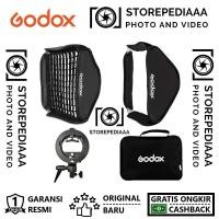 ราคา Godox SFGV-G50 ซอฟท์บ็อกซ์ 50x50 ซม. + ตาราง + ขายึด S-Type Bowens + กระเป๋า (25143498247)