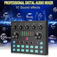 ราคา V8S sound card ซาวด์การ์ด เครื่องเปลี่ยนเสียงแบบพกพา เปลี่ยนเสียงเอฟเฟคสำหรับโทรศัพท์ คอมพิวเตอร์ (43054129862)