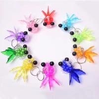 ราคา [พวงกุญแจ ทําเอง แฮนด์เมด] [สไตล์ดาบ] ทําเอง ทําด้วยมือลูกปัดปลาทองพวงกุญแจวัสดุกระเป๋าลูกปัดหลวมทอบิ๊กอายปลากระเป๋าจี้เครื่องประดับ (49700170327)