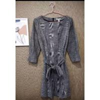 ราคา ชุดเดรสผ้าทวิส H&M แท้ 100% ไซส์ 36 มือสอง (40803108948)