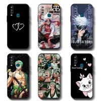 ราคา Softcase VIVO 1901 1902 1904 Y15 Y12 Y17 Anticrack Casing คุณภาพสูง TPU cover Full Protection Silicon Black Rubber Case (27256015565)