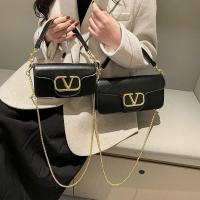 ราคา Valentino กระเป๋าสะพายไหล่ กระเป๋าถือ แฟชั่นฤดูใบไม้ผลิ และฤดูใบไม้ร่วง สไตล์ฝรั่งเศสเรโทร สําหรับผ (29059376849)