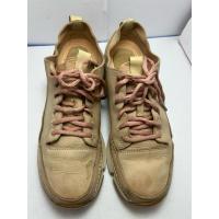 ราคา Clarks หนังแท้ สีเนื้อ ทรงผ้าใบ ไซส์ 39 ยาว 24.5 ซม. นิ่ม เบา มีเชือกผูก (24887970061)