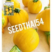ราคา เมล็ดซูกินีกลมสีเหลือง เมล็ดซูกินีลูกกลมสีเหลือง Yellow Round Zucchini (16304051239)