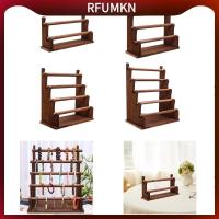 ราคา [rfumkn] ที่วางสร้อยข้อมือไม้ชั้นวางนาฬิกา Scrunchie Organizer Organization เครื่องประดับนาฬิกาสําหรับเครื่องประดับ Shop Showcase (50250376767)