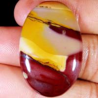 ราคา 1Pc Natural Mookaite Jasper Cabochon AAAA Top Grade quality for making Jewelry wire wrapping healing reiki. (11968655294)