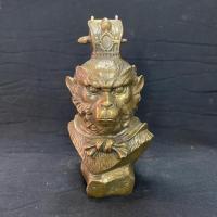 ราคา ✨ รูปปั้นหงอคง หรือ เห้งเจียทองเหลือง เจ้าพ่อเห้งเจีย วานรทองเหลืองเสริมฮวงจุ้ย✨✨ (13074308907)
