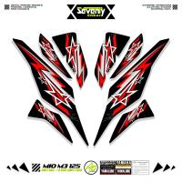 ราคา STRIPING YAMAHA MIO M3 125 MOTIF 1 สติ๊กเกอร์ DECALS YAMAHA MIO I 125 VARIATION OF STICKERS MIO M3/S/Z 125 (44026135951)
