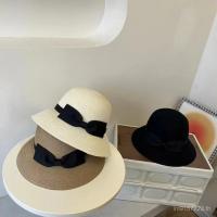 ราคา หมวกฟางญี่ปุ่นสำหรับเดินทาง ออกแบบมาพร้อมปีกกว้างและโบว์ สไตล์อินเทรนด์ พับเก็บได้ง่าย (28443501569)