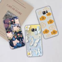 ราคา SAMSUNG กรณีสําหรับSamsung Galaxy S6 S6 Edge S6 Edge + แมวน่ารักปลาน้อยกันกระแทกAnti Slipซิลิโคนโปร่งใสเคสโทรศัพท์สําหรับSamsung S6 Edge Plus Capaกันชน (40709425788)