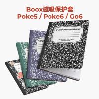 ราคา Aragonite boox poke6 เคสป้องกัน E-Book poke5 เคสป้องกัน Go6 ประเภทแม่เหล็ก 6 นิ้ว 2024 poke5s Sleep Wake นักเรียนโน้ตบุ๊ค (29941050153)