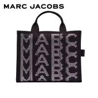 ราคา MARC JACOBS STUDDED MONOGRAM MEDIUM TOTE BAG H014M06RE22002 BLACK MULTI กระเป๋าโท้ท (21671404347)
