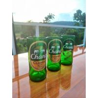 ราคา แก้วเบียร์ช้าง แก้วตัดจากขวดเบียร์ช้าง ลบคมให้อย่างดี ติดสติกเกอร์กันน้ำแล้ว แก้วตั้งโชว์ แก้วของฝากของชำร่วย แก้วเบียร์ (29203432693)