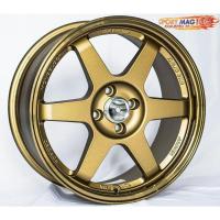 ราคา ล้อแม็กใหม่ FlowForming Te37 6รู139 ET0 ทองแดงหยอดแดง,ดำแววเลเซอร์ (18562537301)