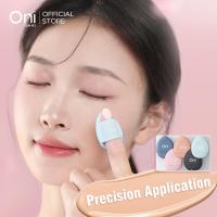 ราคา Oni Mini Finger Powder Puff Drop-Shaped Makeup Sponges for Foundation with Small Case ปลายนิ้ว ชุดพัฟฟองน้ําแต่งหน้า (28360882270)