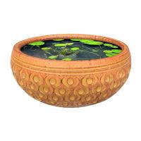 ราคา อ่างน้ำดินเผา 12นิ้ว อ่างเลี้ยงปลา อ่างบัวเลี้ยงปลา อ่างดินเผา อ่างปลูกบัว (10907726453)