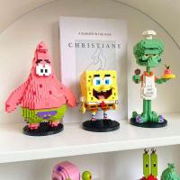 ราคา เลโก้ SpongeBob SquarePants บล็อกอาคารสําหรับผู้ใหญ่รุ่นอนุภาคขนาดเล็กชุดสาว Pai Daxing Tanabata ขอ (27062273935)