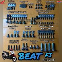 ราคา / 2015-2016 Honda Beat FI Bolts Fullset Body / 2015 - 2016 Honda Beat Fi Bolts Full Set Body (27573056184)