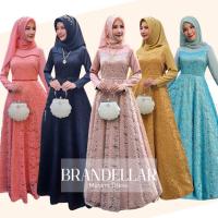 ราคา รุ่นใหม่ เดรสยาวมุสลิมลายดอกไม้ เดรสอิสลาม ชุดเดรสแฟชั่นมุสลิม ชุดเดรสผ้าไดมอนด์ แต่งลูกไม้ (28580954502)