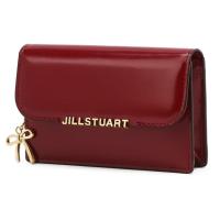ราคา JILLSTUART Coco Classic Wallet สีไวน์ หนังวัวแท้ กับ.ribbon.charm (40474150142)