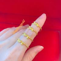 ราคา แหวนทองครึ่งสลึง Yonghenggold มัดเชือก/ลายหน้าเงา ทองคำแท้96.5% (5656594115)