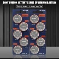 ราคา SONY CR2450 3V CR 2450 DL2050 BR2450 แบตเตอรี่ลิเธียมปุ่มสําหรับรีโมทคอนโทรล LED ชา Vi (41002514878)