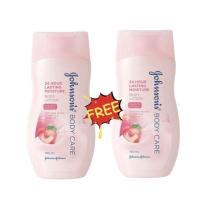 ราคา (1 แถม 1) จอห์นสันบอดี้แคร์ โลชั่นทาผิว 24 ฮาวเวอร์ลาสติ้ง มอยส์เจอร์ กลิ่นพีช 100 มล. (12140951251)