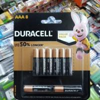 ราคา ถ่าน Duracell Alkaline Size AAA 1.5V แพค 8ก้อน รุ่น LR03 ของใหม่ ของแท้ (9976533853)