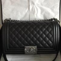 ราคา Chanel boy มัดจำ ดำเงิน (3308728275)