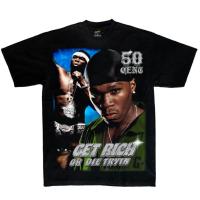 ราคา COSMICBKK เสื้อยืดลาย 50CENT RAPTEE (22243331119)
