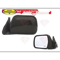 ราคา กระจกมองข้าง ไมตี้ เอ็กซ์ รุ่นบานใหญ่ ปี 1989 - 1998 สีดำ toyota mighty x mtx โตโยต้า นิว ไมตี้ เอ็ก กระจกข้าง ตราเพชร (17871629046)