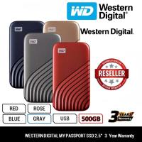 ราคา 500 GB PORTABLE SSD (เอสเอสดีพกพา) WD MY PASSPORT รับประกัน 5 - Y (11756591778)