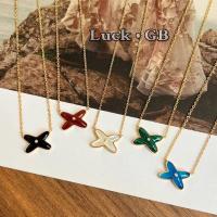 ราคา CHAUMET สีริงฟอร์ทูเนชั่น พาทิมาลPearl.Cross.Necklace หินธรรมชาติ 18K Gold สร้อยคอสำหรับเป็นของขวัญวันวาเลนไทน์พิเศษ (47250677562)