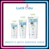 ราคา SMOOTH E White Babyface Scrub โฟมล้างหน้า สมูทอี ไวท์ เบบี้ เฟส สครับ 1.2 / 2.2 / 4.0 ออนซ์ (19506721388)