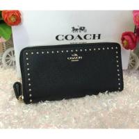 ราคา Coach accordian zip wallet (762947334)