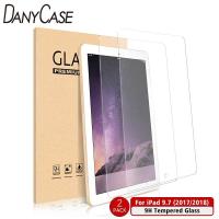 ราคา DONYCASE 2PCS กระจกนิรภัยป้องกันฟิล์มสําหรับ iPad 9.7 Pro ป้องกันหน้าจอ Apple iPad 2017 2018 5/6th Air1/2 หน้าจอ A025 (44315887483)