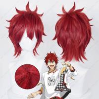 ราคา ES Crazy:B Rinne Amagi Cosplay Wig 35cm Red Short Hair Heat Resistant Synthetic Wigs (28967774048)