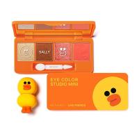 ราคา พาเลตต์อายแชโดว์ Line friend Eyeshadow pallate Eye color studio mini คอลเลคชั่น 4 สี ลิมิตเตดน่ารักน่าสะสม (27308038665)