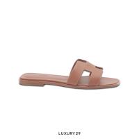 ราคา Hermes Oran sandal Gold (25611273885)