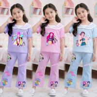 ราคา PINKชุดเด็กผู้หญิงลายkpop demon hunter งานเซ็ท2ชิ้น ดีไซส์ปกทหารเรือ (29892714760)